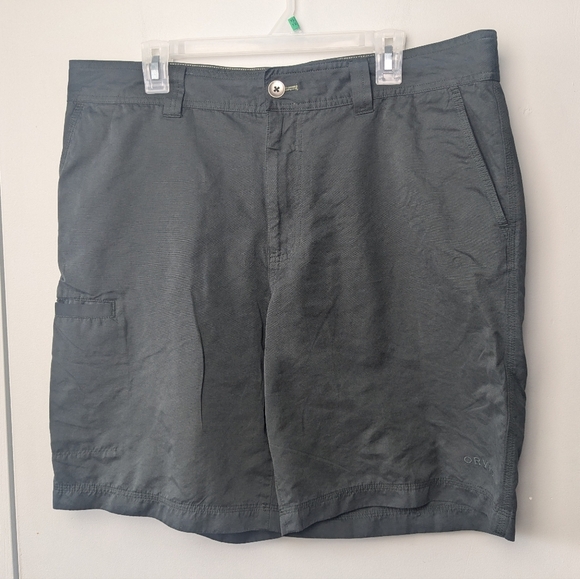ORVIS Men Cargo Short Size 38 Dark Gray - Picture 1 of 13